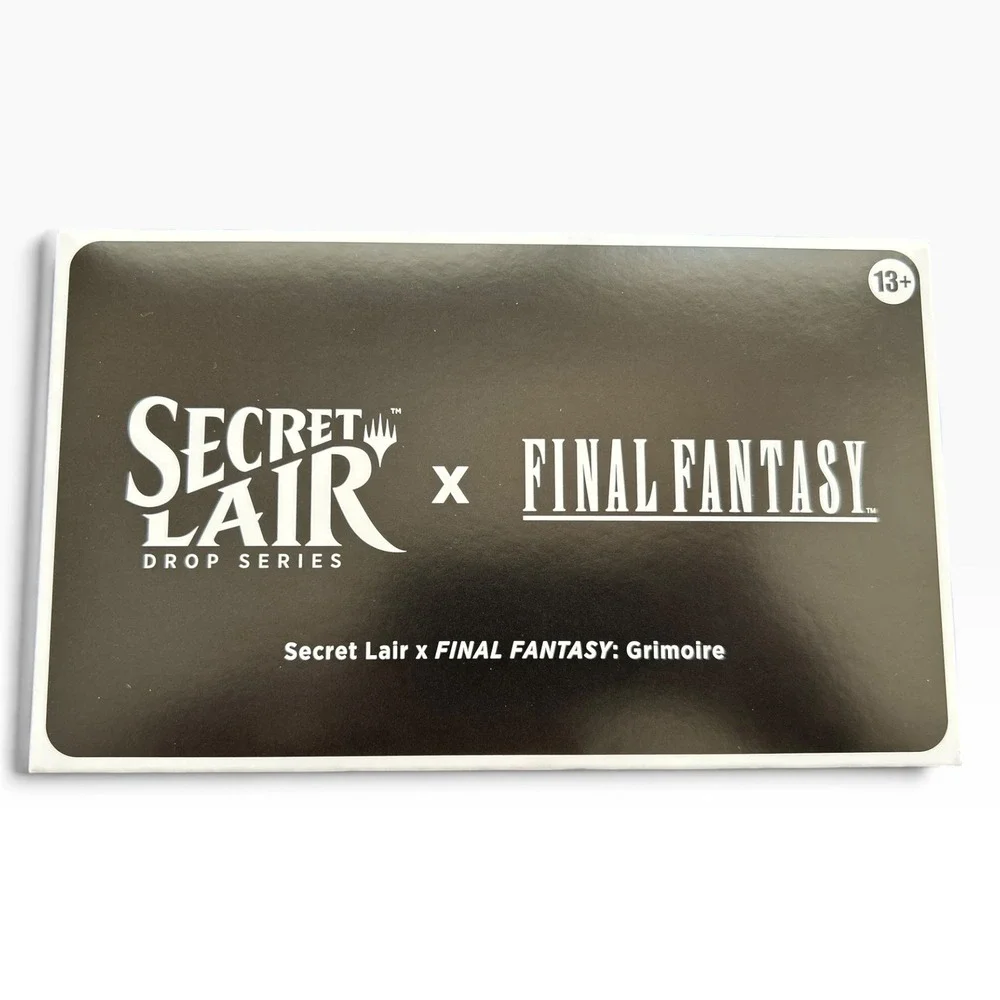 Magic The Gathering Secret Lair x Final Fantasy Grimoire Drop Series NEW